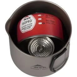 MSR Titan Kettle 900ml -Msr 13845 msr titan titanium kettle 900ml packed MV