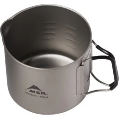 MSR Titan Kettle 900ml -Msr 13845 msr titan titanium kettle 900ml volume marks MV