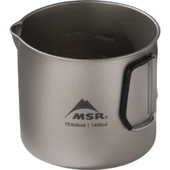 MSR Titan Kettle 1400ml 16 MSR Titan Kettle 1400ml -Msr 13846 msr titan titanium kettle 1400ml no lid MV