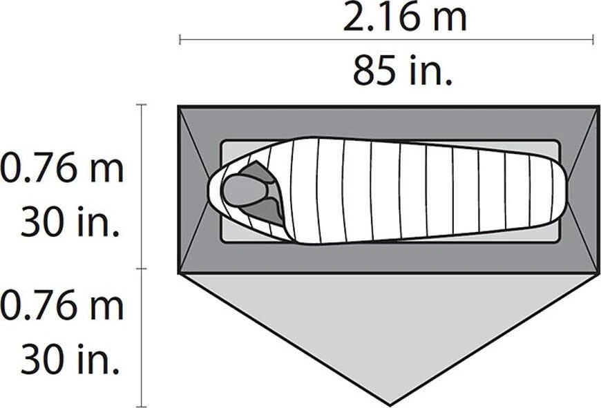 MSR Hubba NX Solo Tent|-|Tente Hubba NX Solo 4 MSR Hubba NX Solo Tent|-|Tente Hubba NX Solo - Image 4