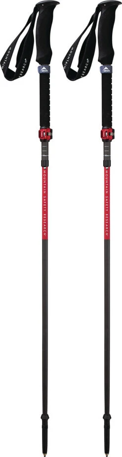 MSR DynaLock™ Ascent Carbon 120cm Poles|-|Bâtons DynaLock Ascent Carbon 120 Cm