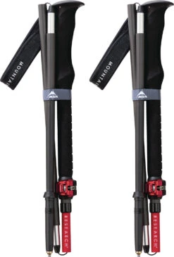 MSR DynaLock™ Ascent Carbon 140cm Poles|-|Bâtons DynaLock Ascent Carbon 140 Cm -Msr MSR 10237 7ECarbon 7EPair