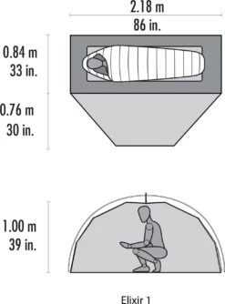 MSR Elixir Tent - 1-person|-|Tente Elixir - 1 Personne -Msr MSR 10310 7E 7Eplan 20Red 8a7d836b fcda 4294 96b1 002209cbc706