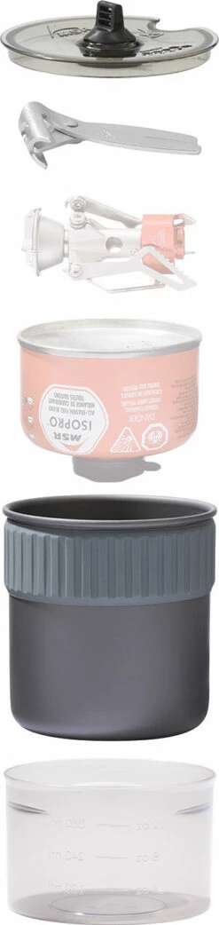 MSR Trail Mini Solo Cook Set|-|Popote Trail Mini Solo