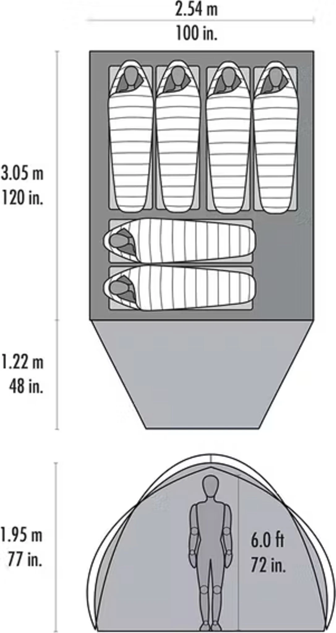 MSR Habitude Tent - 6-person|-|Tente Habitude - 6 Personnes 4 MSR Habitude Tent - 6-person|-|Tente Habitude - 6 Personnes - Image 4