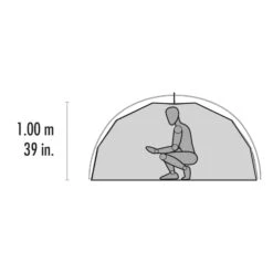 MSR Elixir 1 Tent V2 - Footprint Included -Msr MSR Elixir 1 V2 Tent Footprint Included NZ 05
