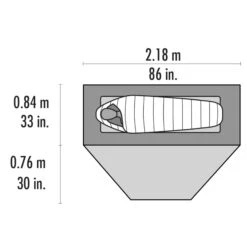 MSR Elixir 1 Tent V2 - Footprint Included -Msr MSR Elixir 1 V2 Tent Footprint Included NZ 06