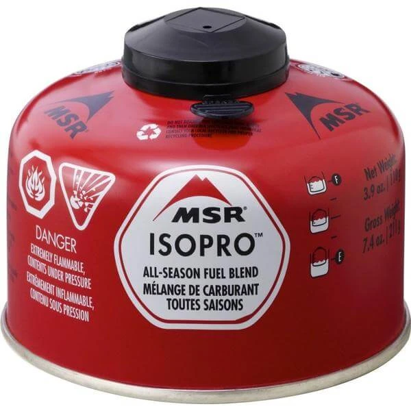 MSR Isopro Gas Cannister - 110G / 4oz 1 MSR Isopro Gas Cannister - 110G / 4oz