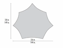 MSR Rendezvous Sun Shield 120 Wing -Msr MSR Rendezvous Sun Shield 120 Shelter NZ 05