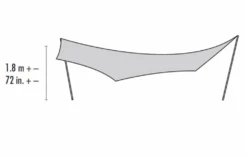 MSR Rendezvous Sun Shield 120 Wing -Msr MSR Rendezvous Sun Shield 120 Shelter NZ 06