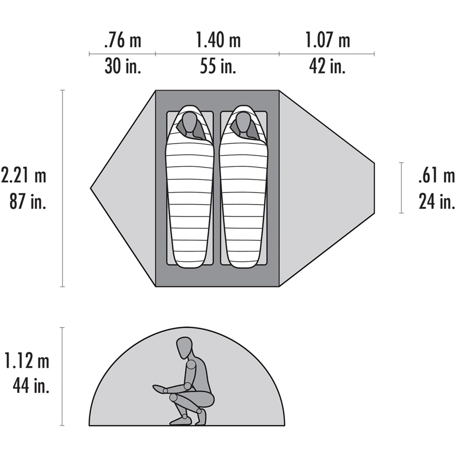 MSR Remote 2 Tent 5 MSR Remote 2 Tent - Image 5