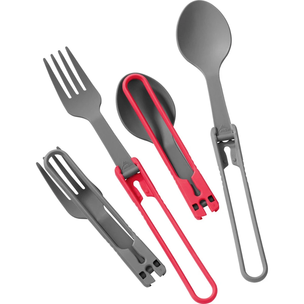 MSR Folding Spoon & Fork Kit 1 MSR Folding Spoon & Fork Kit