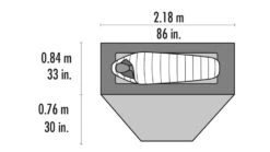 MSR Elixir Tent - 1 Person, 3 Season -Msr opplanet msr elixir tent 1 person 3 season footprint included 10310 av 6