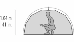 MSR Elixir 3 Tent - 3 Person, 3 Season -Msr opplanet msr elixir tent 3 person white red 10312 av 7