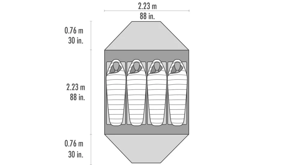 MSR Elixir Tent - 4 Person, 3 Season 7 MSR Elixir Tent - 4 Person, 3 Season - Image 7