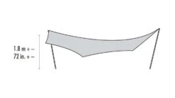 MSR Rendezvous Wing -Msr opplanet msr rendezvous wing 120 sq ft 4 person amber 10825 usage 2