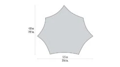 MSR Rendezvous Wing -Msr opplanet msr rendezvous wing 200 sq ft 12 person amber 10826 usage 1